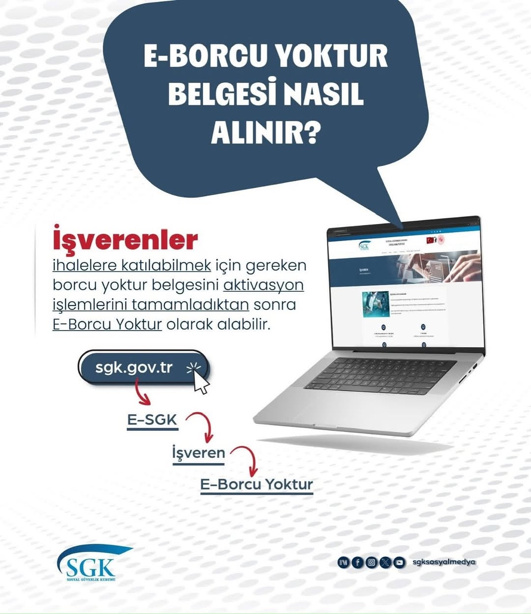 e-Borcu Yoktur Belgesi Nasıl Alınır?
