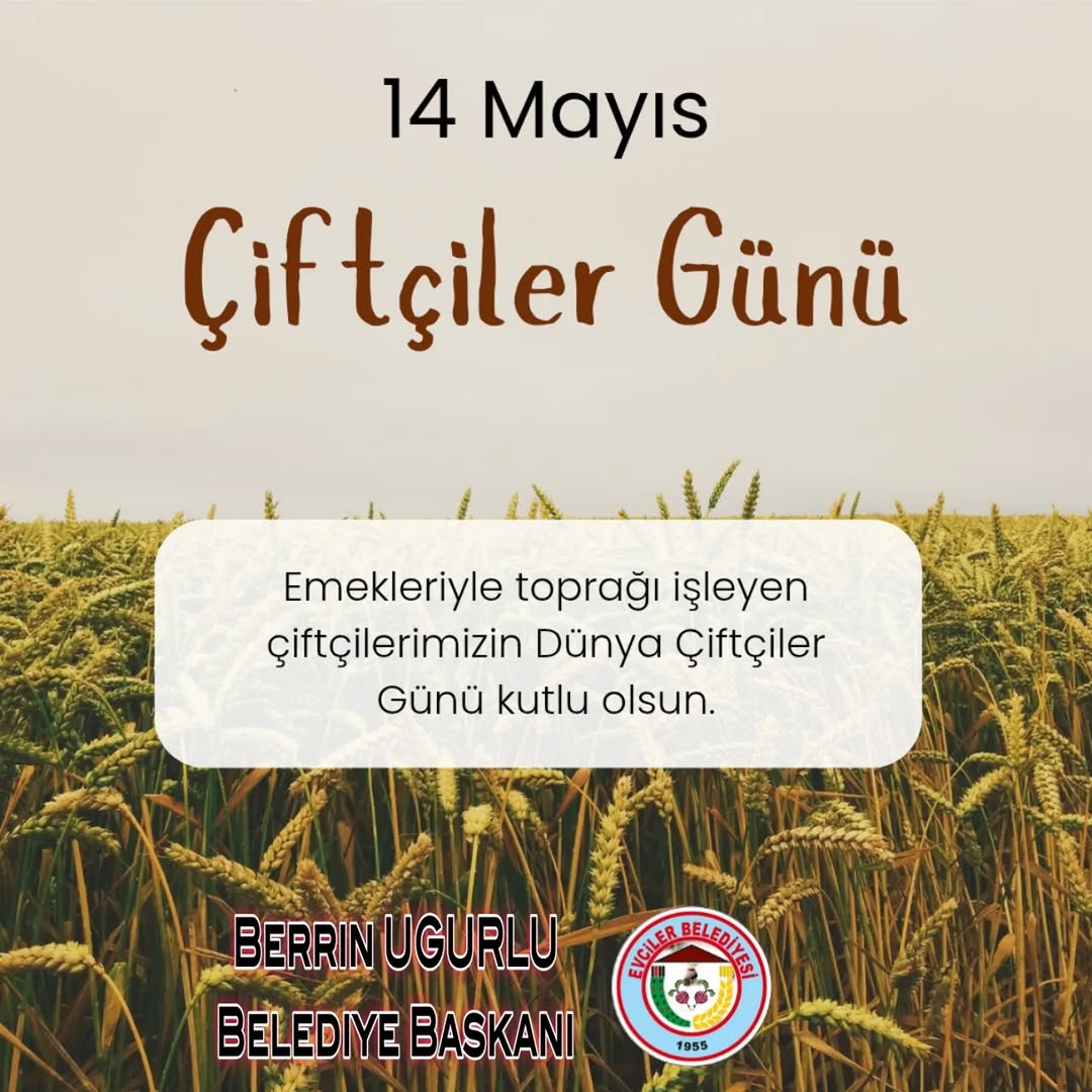 Evciler Belediye Başkanı Berrin Uğurlu'dan Çiftçilere Övgü Dolu Mesaj