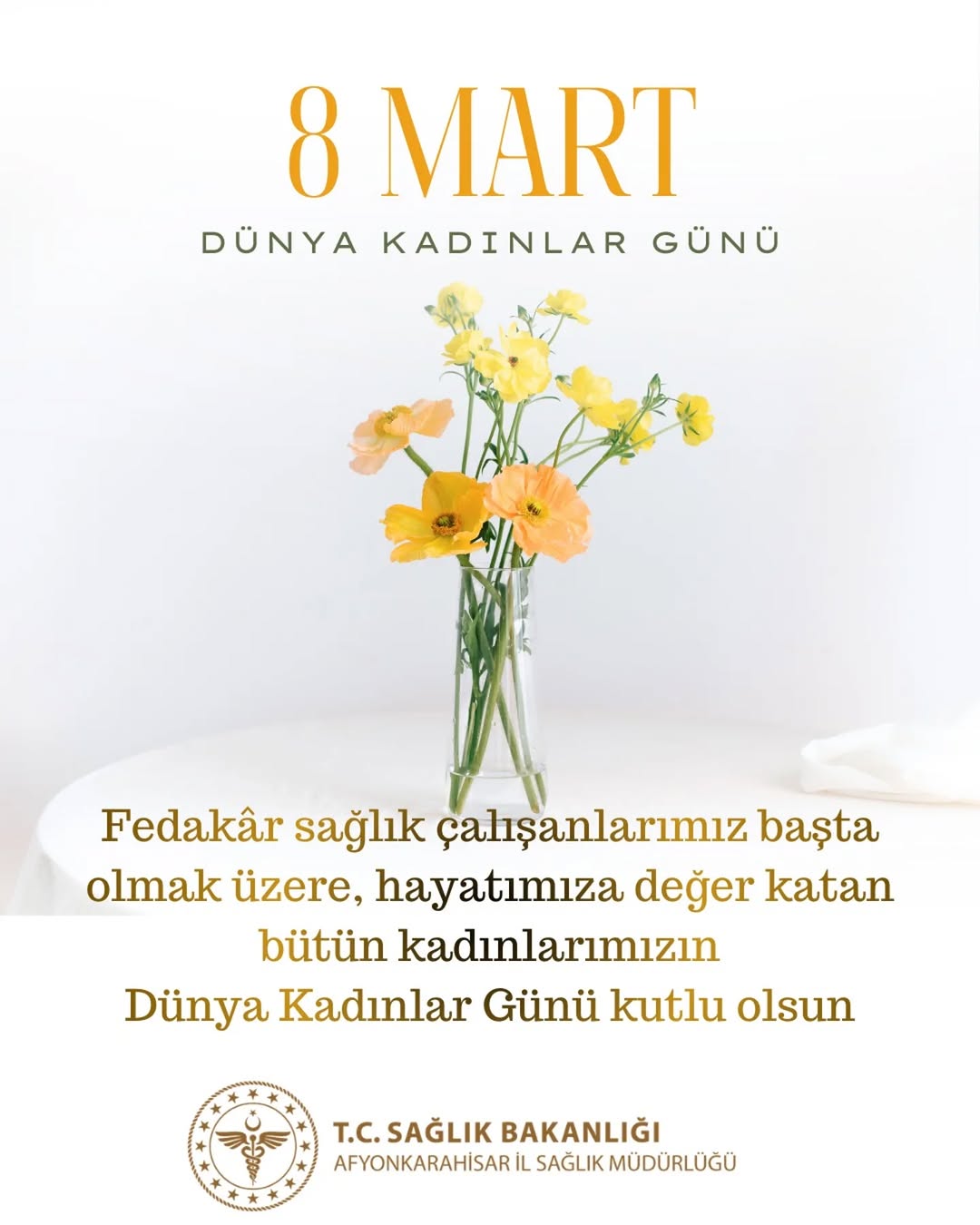 Fedakâr Sağlık Çalışanları ve Kadınlarımız için Dünya Kadınlar Günü Kutlaması