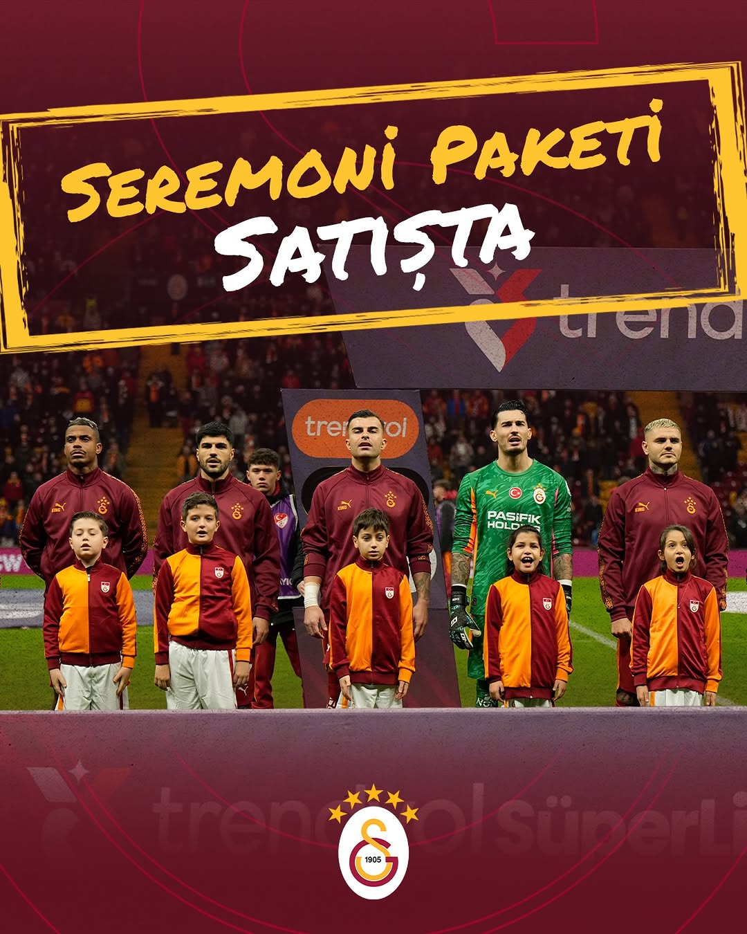 Galatasaray Sahasında Yavru Aslanlarla Buluşuyor! Miniklerin Hayalleri Gerçek Oluyor