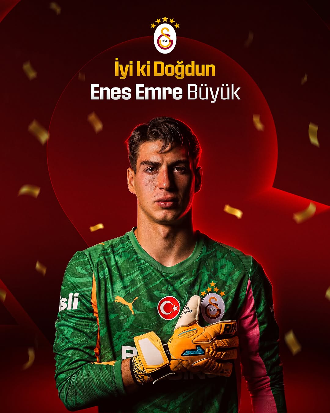 Galatasaray Spor Kulübü'nden Enes Emre Büyük'ün Doğum Günü Kutlaması