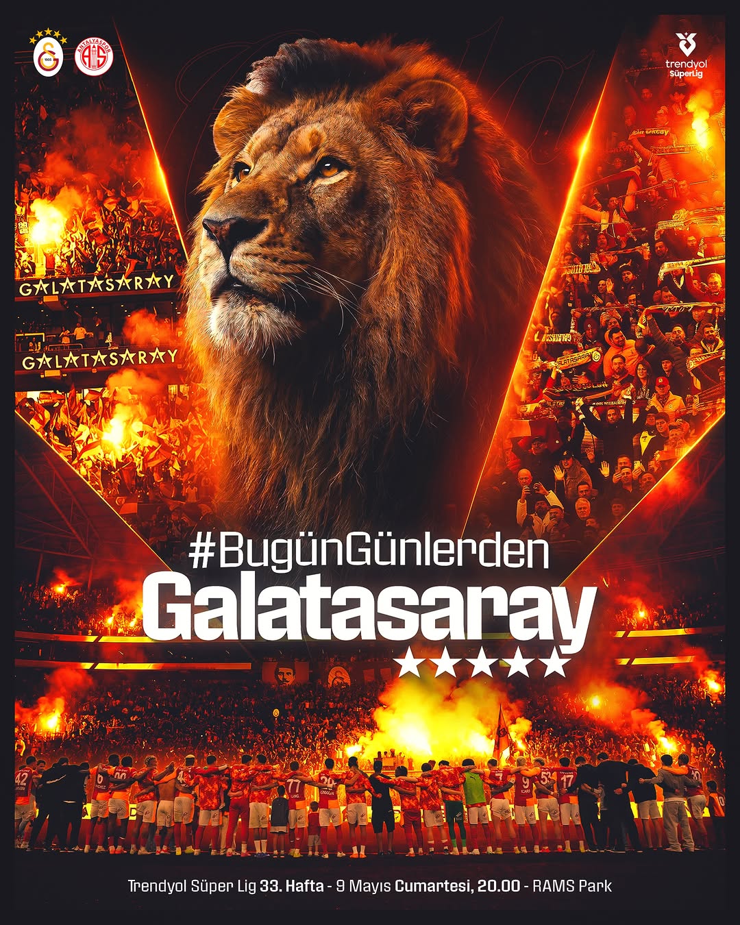 Galatasaray Süper Lig'de H. Antalyaspor ile Karşılaşacak