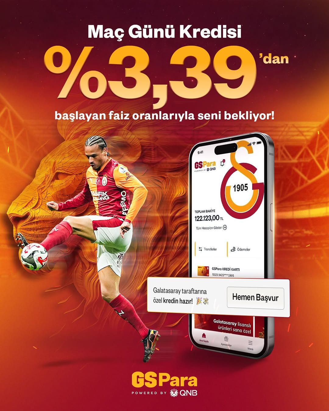 Galatasaraylılara Özel Maç Günü Fırsatı GSPara'da!