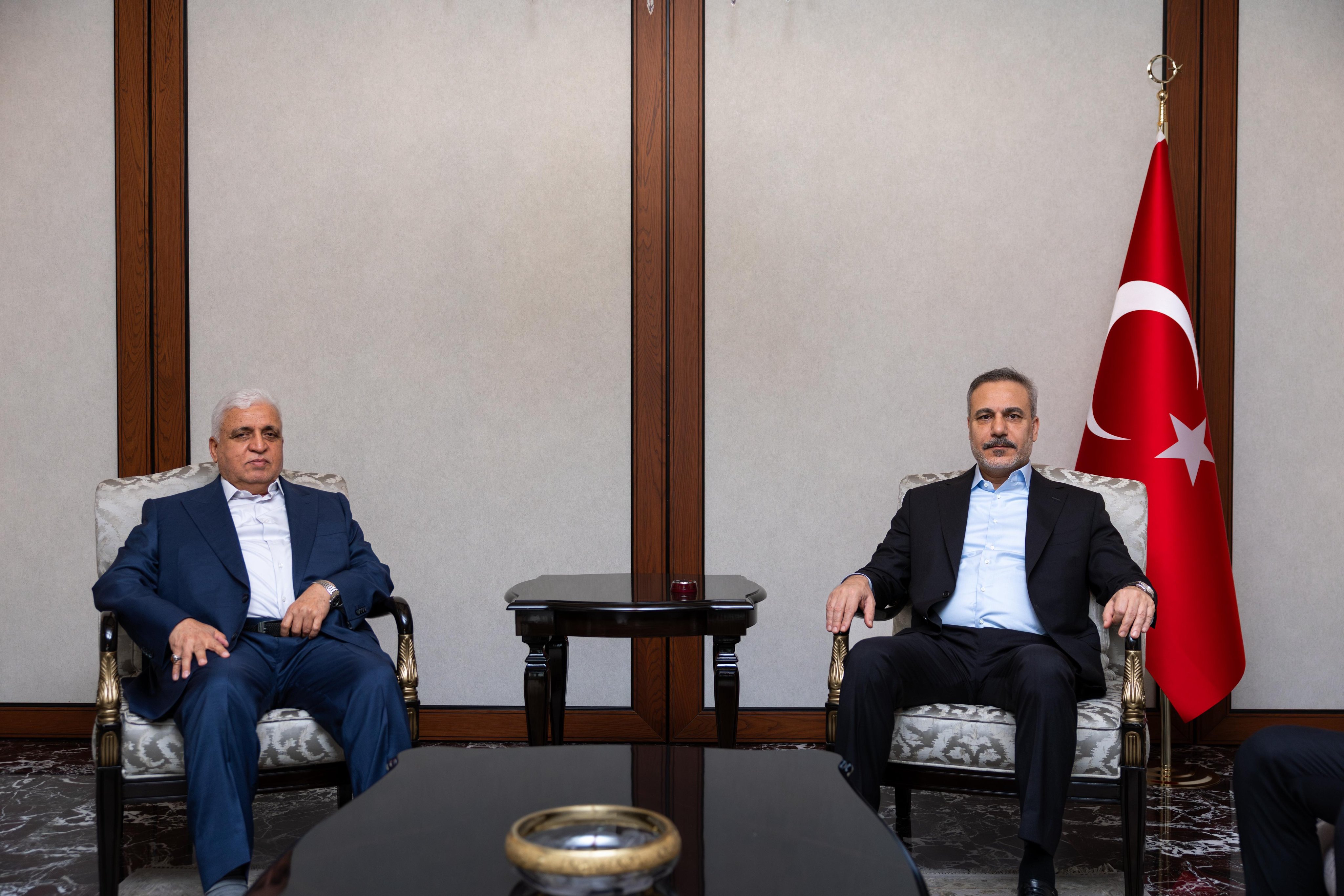 Hakan Fidan, Falih al-Fayyad ile Ankara'da görüştü