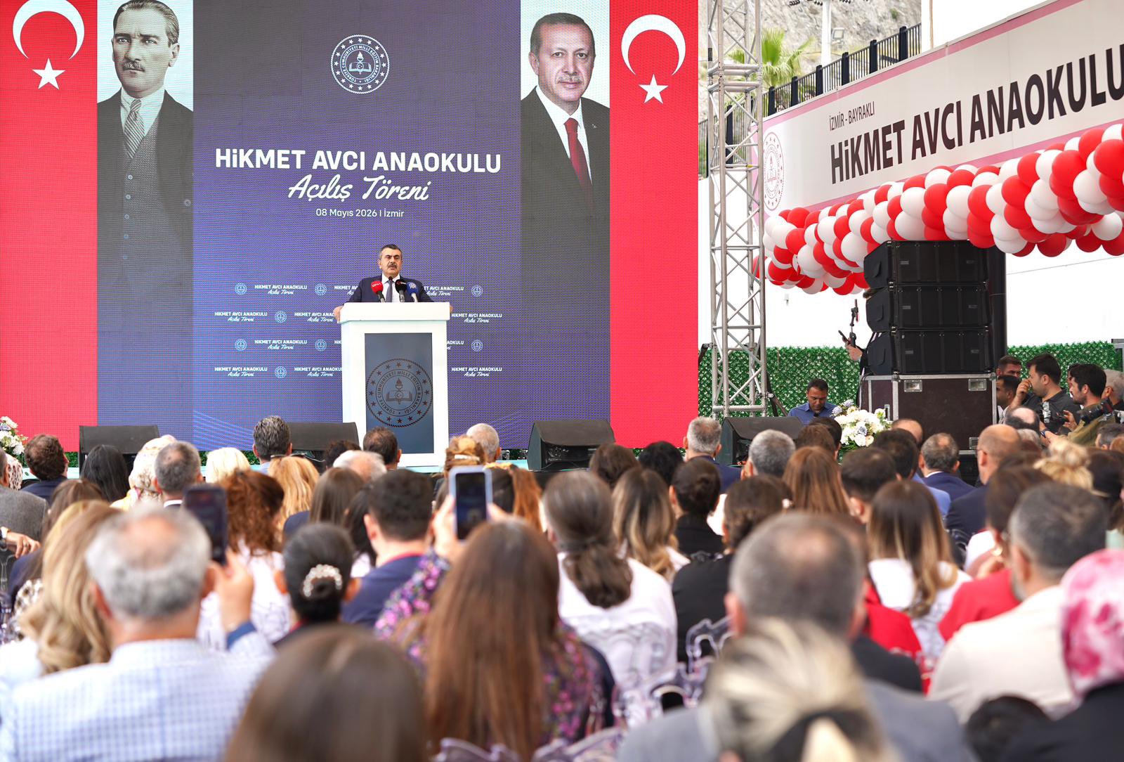 Hikmet Avcı Anaokulu, Bakan Tekin'in Katılımıyla Açıldı