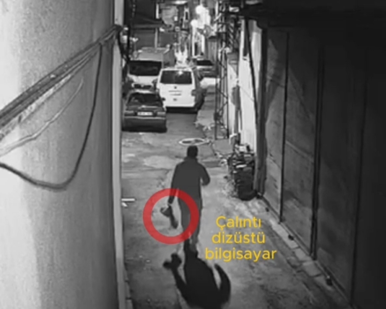 Hırsızlık Zanlısı Kıskıvrak Yakalandı