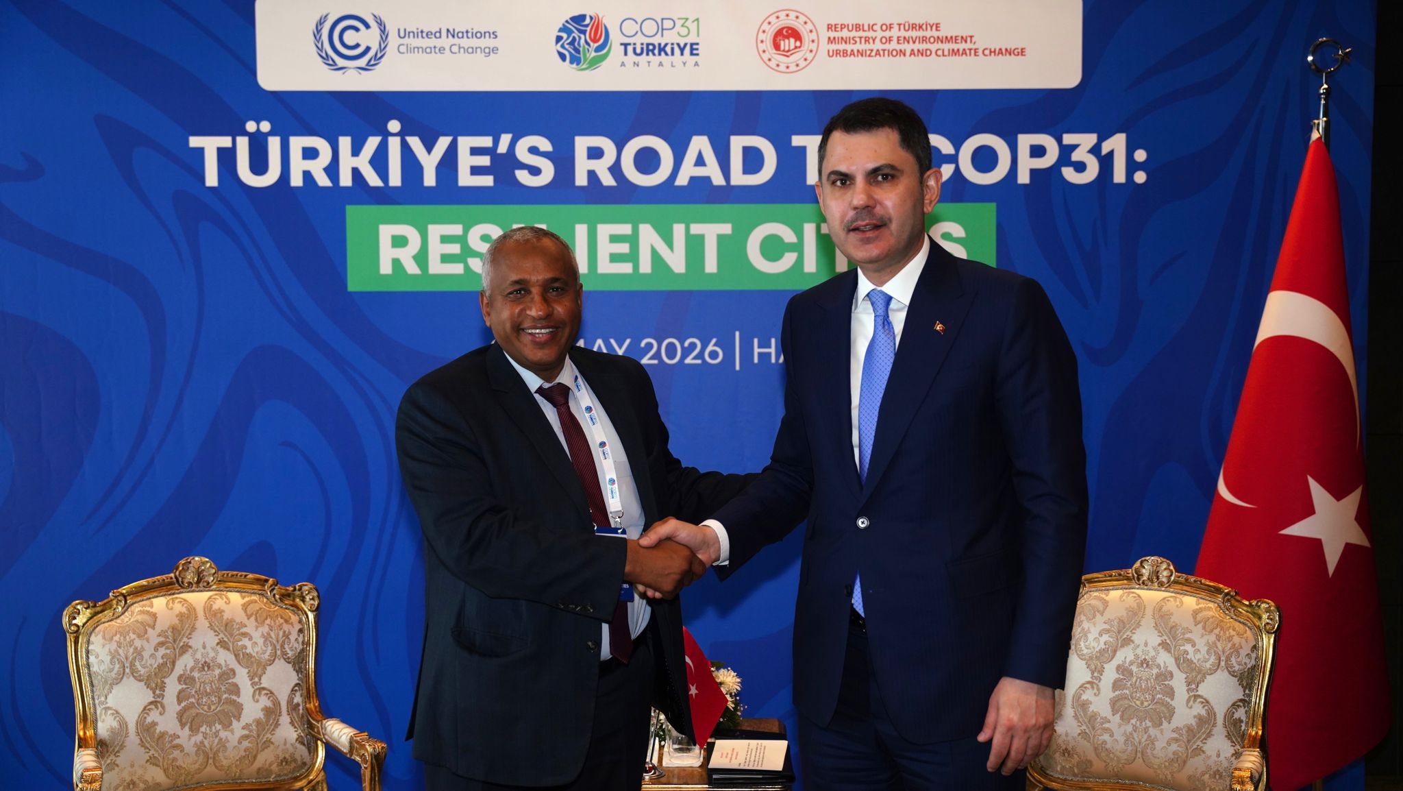 Libya Çevre Bakanı ile verimli görüşme yapıldı