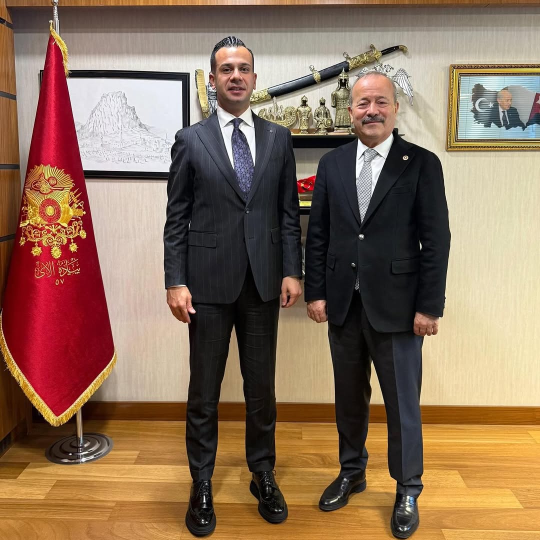 Mhp Afyonkarahisar Milletvekili Mehmet Taytak'tan Sinanpaşa Kaymakamı Emrah Arslan'a Teşekkür Ziyareti