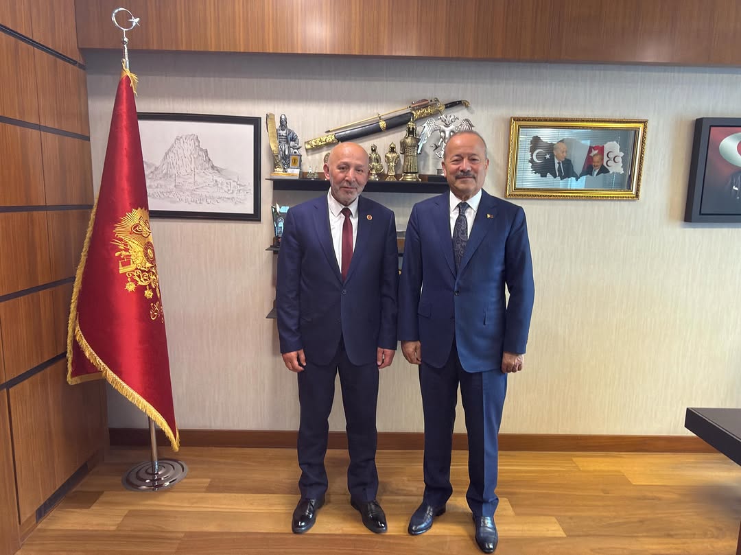 Mhp Afyonkarahisar Milletvekili Mehmet Taytak, TBMM'de Afyonkarahisar İl Genel Meclis Başkanı Mehmet Siper'i Ağırladı