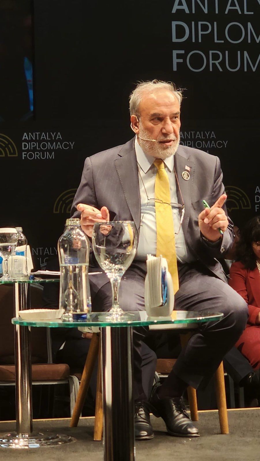 Musa Kulaklıkaya, Suriye Panelinde Konuşma Yaptı