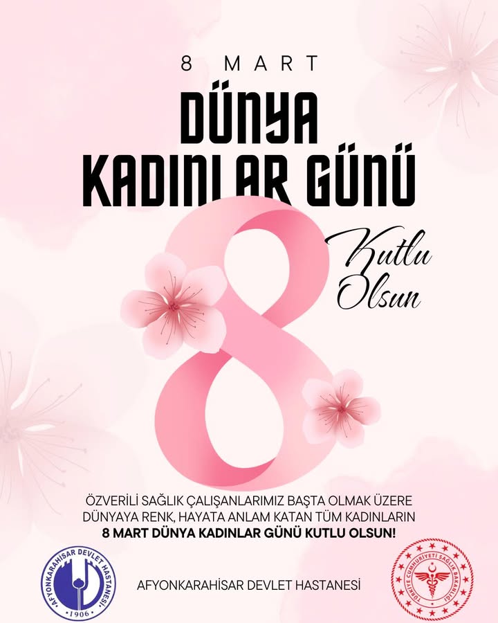 Özverili Sağlık Çalışanları ve Kadınlar Günü Kutlaması