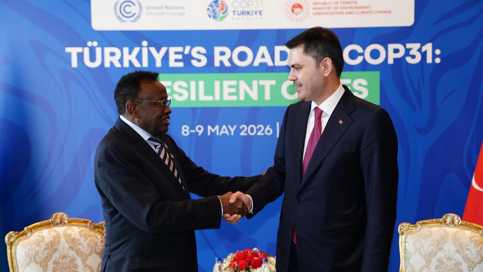 Somali Çevre Bakanı ile Hatay'da Görüşme