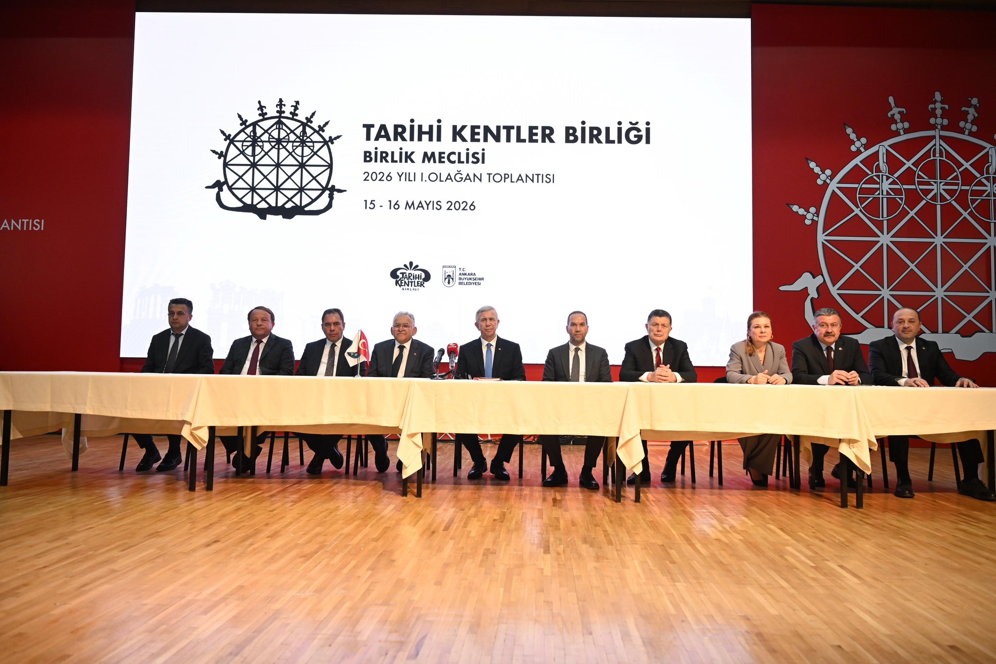 Tarihi Kentler Birliği Başkanlığı seçimi tamamlandı