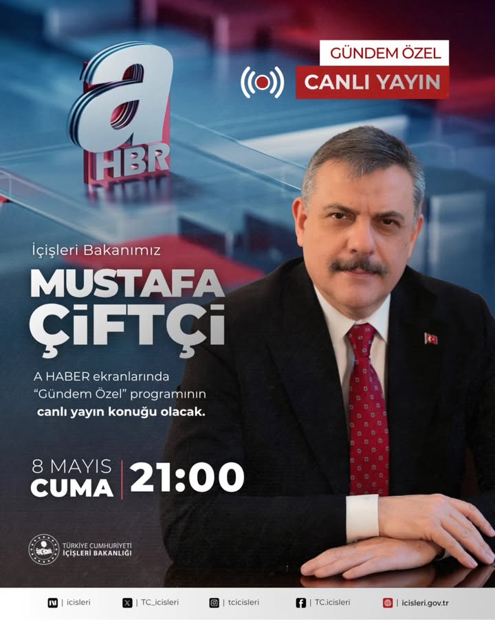 T.C. İçişleri Bakanlığı'ndan Güncel Paylaşım
