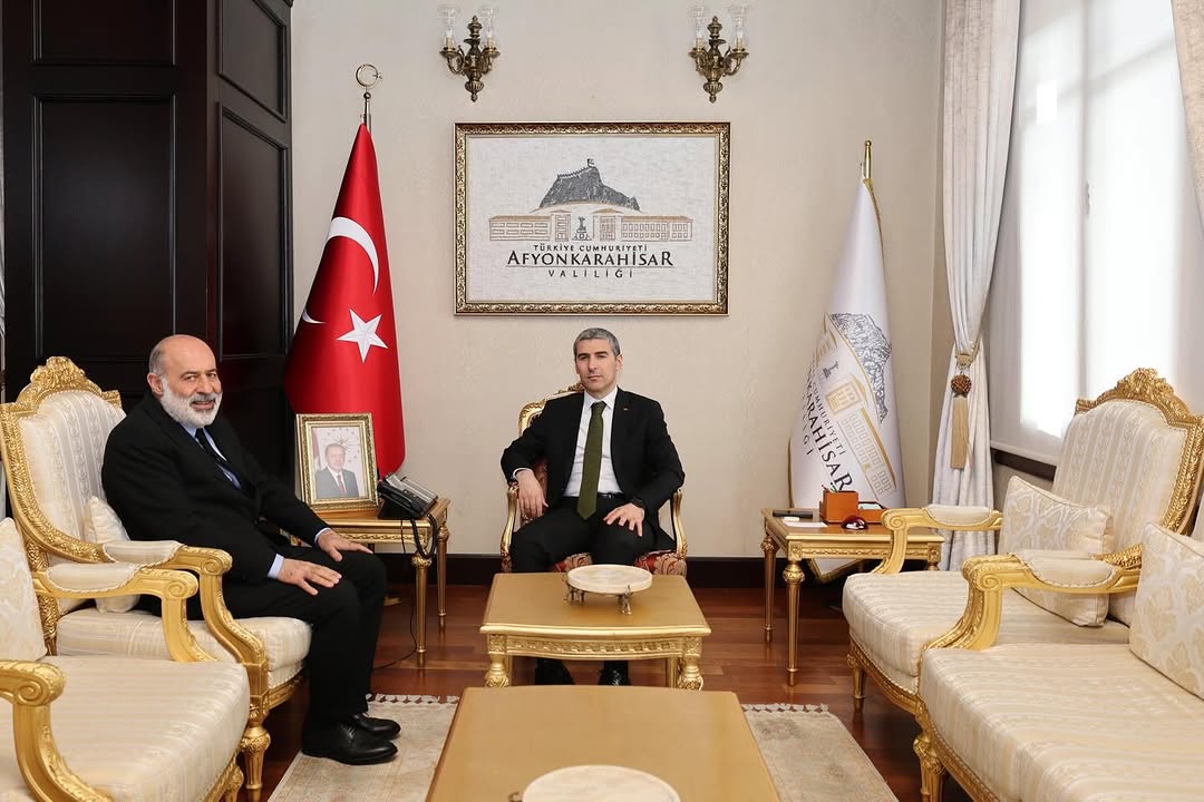 TMF Asbaşkanı Vali Aktaş'ı Ziyaret Etti