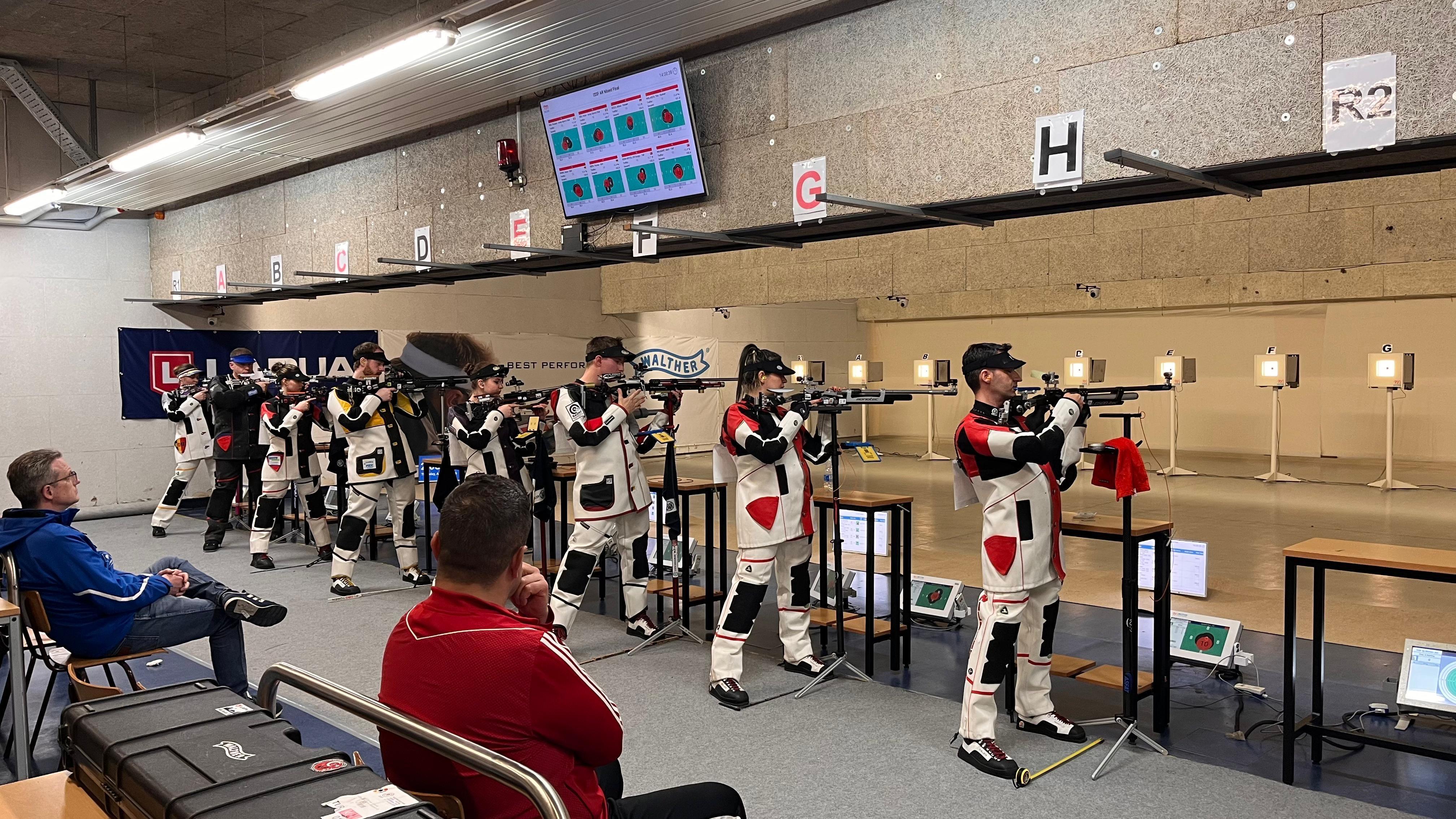 TSK Spor Güç Atış Takımı Almanya'da başarı elde etti