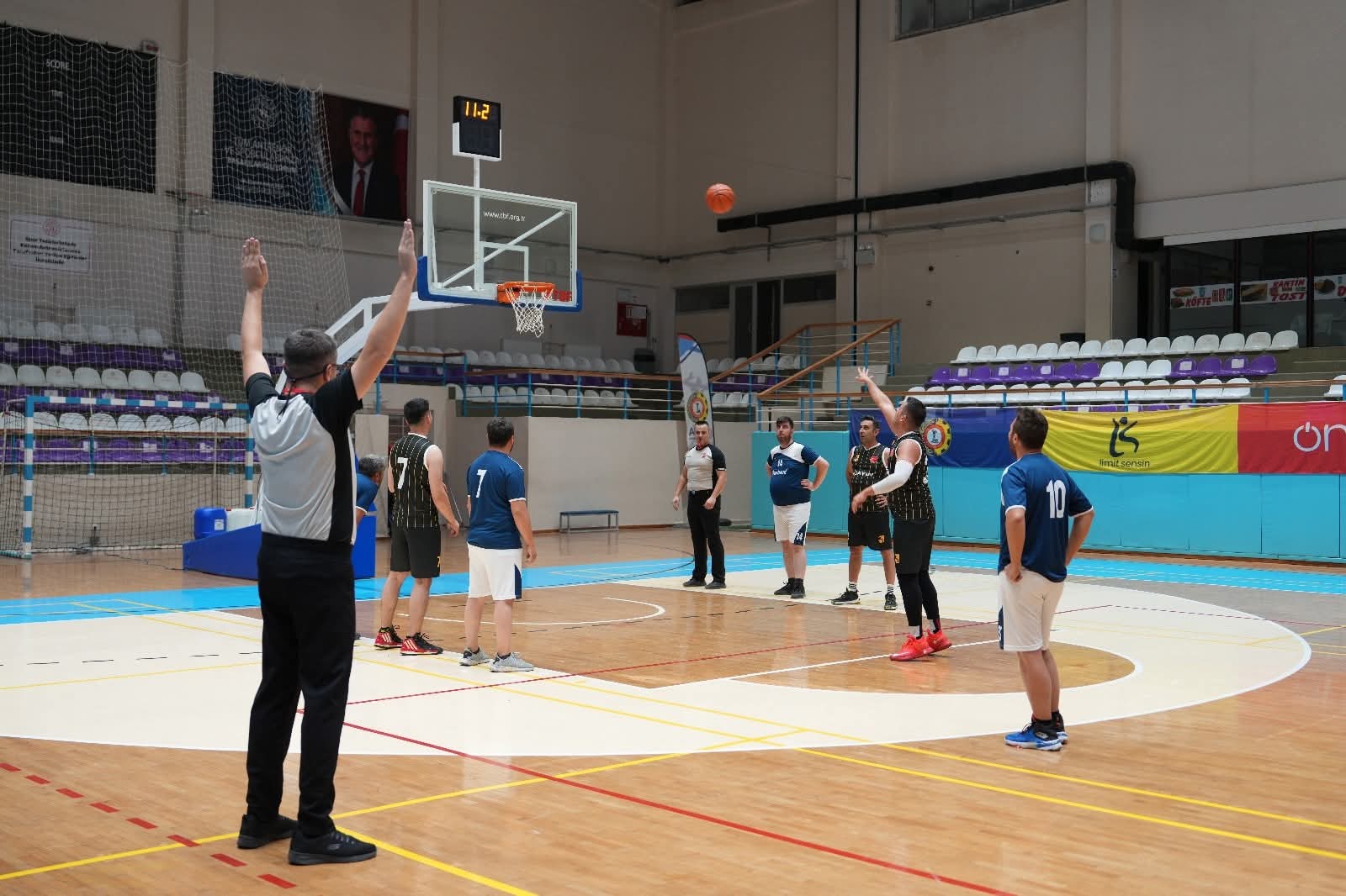 ATSO Spor Oyunları Basketbol Müsabakaları Başladı
