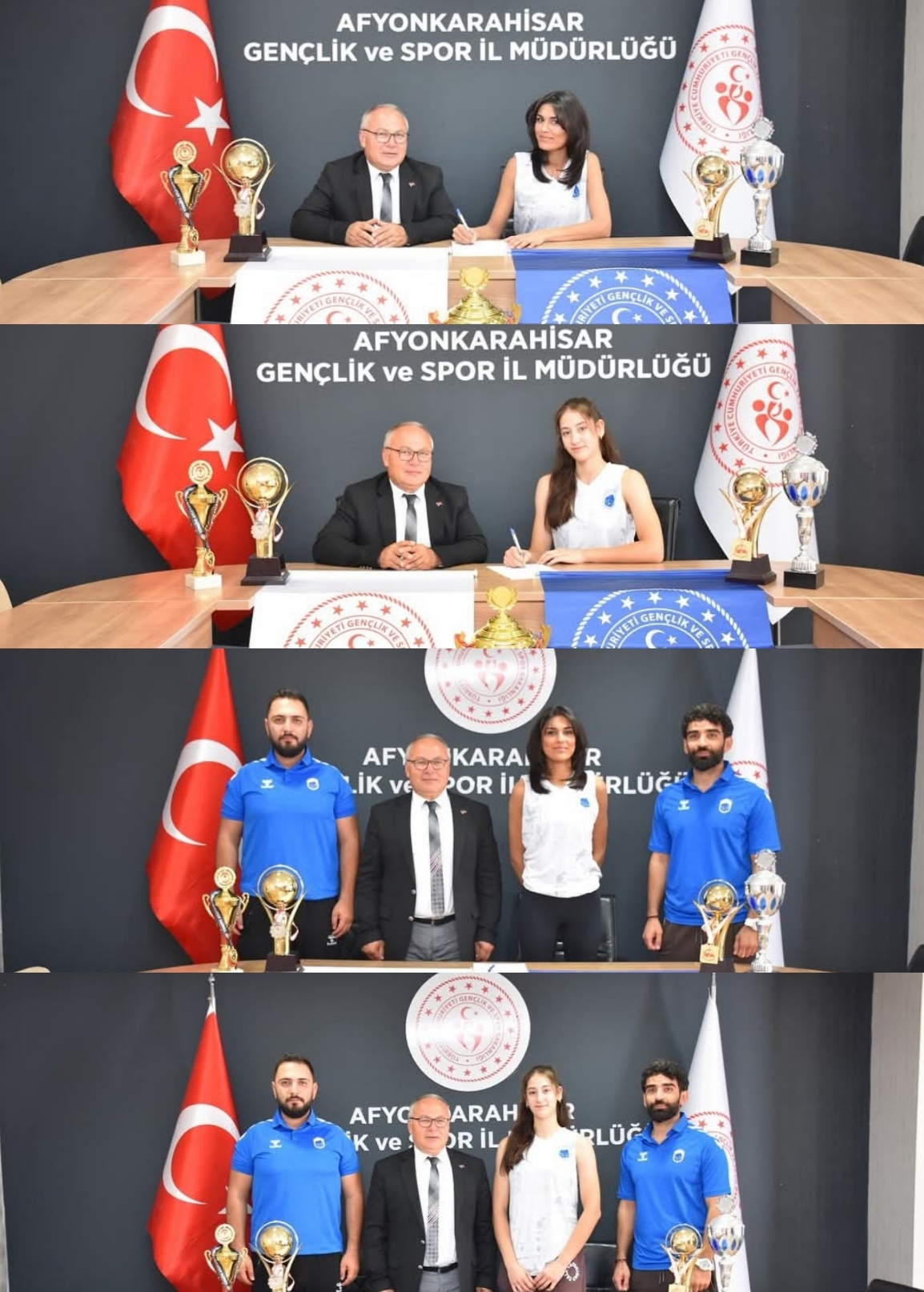Afyon Gençlik Spor Kadın Voleybol Takımı “Bizim Gızlar” Yeni Sezona Hazır